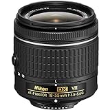 Nikon af-p DX Nikkor 18-55 mm f/3.5 – 5.6 G VR per 2013 e più recenti modelli Nikon (Ricondizionato)
