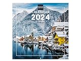 Finocam - Calendario Immagini da Parete 2024 Gennaio 2024 - Dicembre 2024 (12 mesi) Charming Internazionale