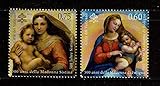 2012 Vaticano Madonna di Foligno e della Madonna Sistina MNH/**