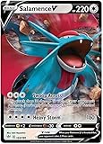 Pokemon Salamence V - 143/189 - Oscurità Ultra Rara Ablaze