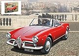 SCALE KIT MODEL COMPATIBLE WITH ALFA ROMEO GIULIETTA SPIDER 1600 KIT 1:24 ITALERI IT3653