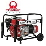 Gruppo elettrogeno/Generatore di corrente 2800W - 220v con ruote Powermate by Pramac - EM2800