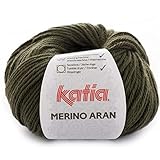 Katia Merino ARAN-0048 verde Loden