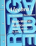 Algebra, Grade 8: Real-World Applications