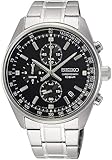 Seiko Orologio Analogico Quarzo Giapponese Uomo con Cinturino in Acciaio Inox SSB379P1