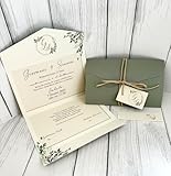 25 SET partecipazioni Nozze Personalizzate inviti Matrimonio BUONANNO cod. H006