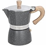 Tognana Stone & Wood Caffettiera Moka 3 tazze