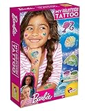 Lisciani Giochi- Barbie My Glitter Tattoo, Colore Meine Scientillant-Tatuaggi, S, 100958