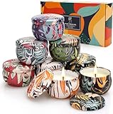 Yinuo Candle - Set di Candele Profumate Regalo Donna, 4 x 5,65 Oz, per Anniversario, Natale, San Valentino e Festa della Mamma