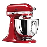 KitchenAid Artisan 5KSM125EER Robot da Cucina, Rosso Imperiale