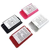 Afunta - Copri-batteria compatibile con controller wireless 360 – 4 colori (nero, bianco, rosso, rosa), 4 pezzi