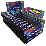 UVETEQ T0715 Cartucce d inchiostro compatibili T0711 T0712 T0713 T0714 per Epson Stylus SX100 SX105 SX110 SX115 SX210 SX218 SX400 SX405 SX410 SX415 Office BX300F DX6000 DX7400 DX8400 (Pack 20)