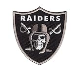 Titan One Europe - Oakland Raiders Toppa Ricamata (Termoadesiva)