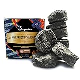 Samsara Carboncini per Incenso Artigianali | NO CARBONE, NO additivi chimici e volatili | Solo Erbe Essiccate e legno per una fragranza naturale e rilassante - 100% Naturali (8pz)