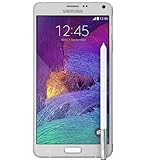 Samsung SM-N910F Galaxy Note 4 Smartphone, 32 GB, Bianco