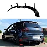 Diffusore Paraurti Posteriore Auto per Volkswagen Golf 5 Golf MK5 R32,Resistenza Agli Urti Spoiler Labbro Diffusore Splitter Kit