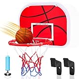 Dreamon Canestro Basket Bambini da Camera Ufficio Porte Interne Cesta Porta Giocattoli Sportivi per Bambino