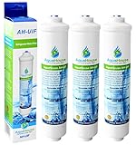 3x AquaHouse AH-UIF Compatibile universale Frigorifero Filtro acqua per Samsung LG Daewoo Rangemaster Beko Haier etc