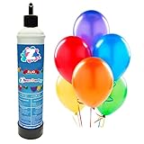 Zeus Party Elio per palloncini - Kit Bombola gas elio per gonfiaggio palloncini per feste e party di ogni genere PALLONCINI COMPRESI (Bombola per il gonfiaggio di 10/15 Palloncini)