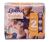 Libero - Pannolini Bebè Newborn 2 (3-6 kg)