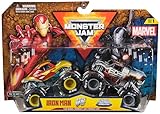 MONSTER JAM Toy Vehicle Truck 1To64 Ironman vs WarMachine