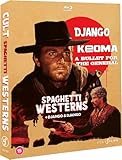 Cult Spaghetti Westerns Boxset (Django & Tarantino Bonus + Keoma + Bullet for the General (Region Free)