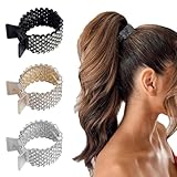 3 Pezzi Mollette Capelli Donna,Fermaglio Capelli Donna per Capelli Piccoli, Capelli Ricci Spessi, Colori misti, Accessori per Acconciature con Presa Forte, Ideali per Donne e Ragazze