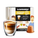 La Capsuleria - CAPPUCCINO alla VANIGLIA (80 Capsule) compatibili con Nespresso
