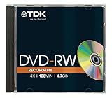 TDK dvd+rw JEWEL singolo