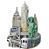 Calamita da frigorifero 3D di New York USA, souvenir, decorazione per la casa e la cucina, idea regalo