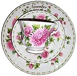 AngiesStrickZauber Venduto: Royal Albert/Original/Flower of the Month/November / 1 tazza - 1 piattino - 1 piatto da torta/originale/Bone Cina/Inghilterra