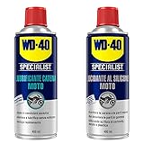 WD-40 Specialist Lubrificante Catena Moto Spray, 400 ml, ideale in condizioni asciutte & Lucidante al Silicone Specialist Moto, Facile da Applicare senza Bisogno di Lucidare