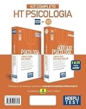 Hoepli test. Psicologia. Kit completo: Libro di teoria con esercizi-4000 quiz con prove simulate. Con Contenuto digitale per download