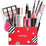 14pcs Kit per trucco, set pennelli make up, set trucchi make up completo, prodotto cosmetico, Set di Trucchi Kit di Bellezza Cosmetici Kit per Occhi, e Labbra, Per adolescenti e donne