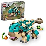 LEGO Jurassic World Baby Bumpy: Anchilosauro, Giocattolo d Avventura per i Fan del Cretaceo, Giochi Creativi per Bambini e Bambine da 7 Anni in su, Idea Regalo di Compleanno dalla Serie TV 76962