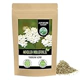 Tè di achillea (250g), tagliato, essiccato delicatamente, achillea pura al 100% e naturale per la preparazione di tè, tisana