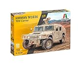 Italeri 6598 1:35 HMMWV M966 Tow Carrier - Replica fedele all originale, modellismo, kit di costruzione in plastica, modello militare