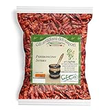 Peperoncino Rosso Piccante Intero Essiccato al Sole - Busta da 50 gr | Gluten Free Vegan | Qualità Premium - Coltivazione 100% Naturale (Peperocino Piccante Intero)