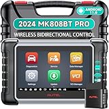 Autel MaxiCOM MK808BT PRO: 2024 Controllo Bidirezionale, Aggiornato di MK808 MK808BT MK808S MX808, Android 11 4G + 64G 2.4G e 5G WIFI, Test Attivo, Servizio 28+, Tutti Sistemi, BT506 Supporto