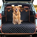 VOOIV Tappetino Cani nel Bagagliaio Dell auto per Ford Edge II 7-Seat 2015-2018, 2019 2020, Telo per Cani Antiscivolo AntiGraffio Bagagliaio Protezione Copribaule Accessori,E