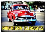 American Classics (Wandkalender 2025 DIN A3 quer), CALVENDO Monatskalender