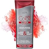 Joanna Ultra Color – Shampoo per colori mogano e capelli rossi – Shampoo rivitalizzante – Rinfrescante e cura dei capelli – Aumenta l intensità del colore – Idratazione per i capelli – 200 ml