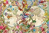 Ravensburger - Puzzle Mappamondo Flora e Fauna, 3000 Pezzi, Idea regalo, per Lei o Lui, Puzzle Adulti