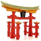 Rosewood Giapponese Torii Gate Aquarium Ornament