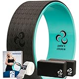 Kit Yoga per Principianti – Kit Yoga Wheel + 2 Yoga Blocks, con eBook e Cinghia Yoga Inclusi | Accessori Yoga per Principianti |Il Regalo Yoga Perfetto