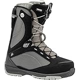 Nitro Snowboards Monarch TLS  20 all Mountain Freestyle Speed Lacing System Boot-Scarponi da Snowboard da Donna, Nero, 23