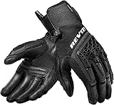 REV IT! Revit Sand 4 Guanti da Moto da Donna (Black/Black,S)