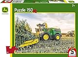 Schmidt Spiele 56471 Trincia John Deere 9900i, puzzle per bambini da 150 pezzi