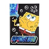 SpongeBob Squarepants Taccuino, diario con 120 pagine, formato A5, Official Merch