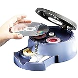 Q-Sonic Porta Dvd modulari - CD detersivo: Set per la Riparazione e la Pulizia di CD/Dvd/Blu-Ray PRO III (Dvd Kit di Riparazione, CD Kit di Riparazione, Dispositivo di Pulizia)